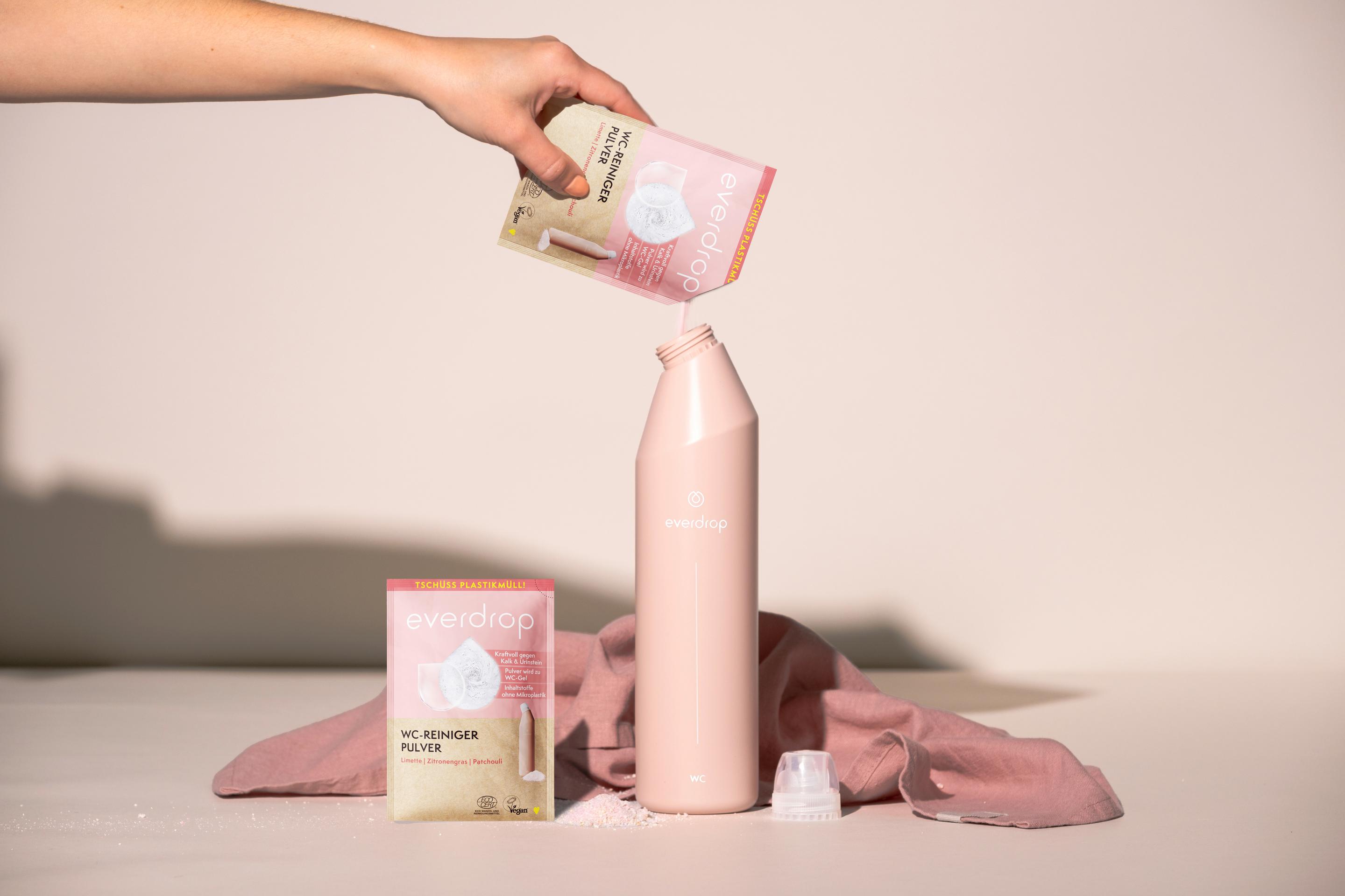 Produktbild everdrop WC Reiniger Nachfüllpulver 3 von 3