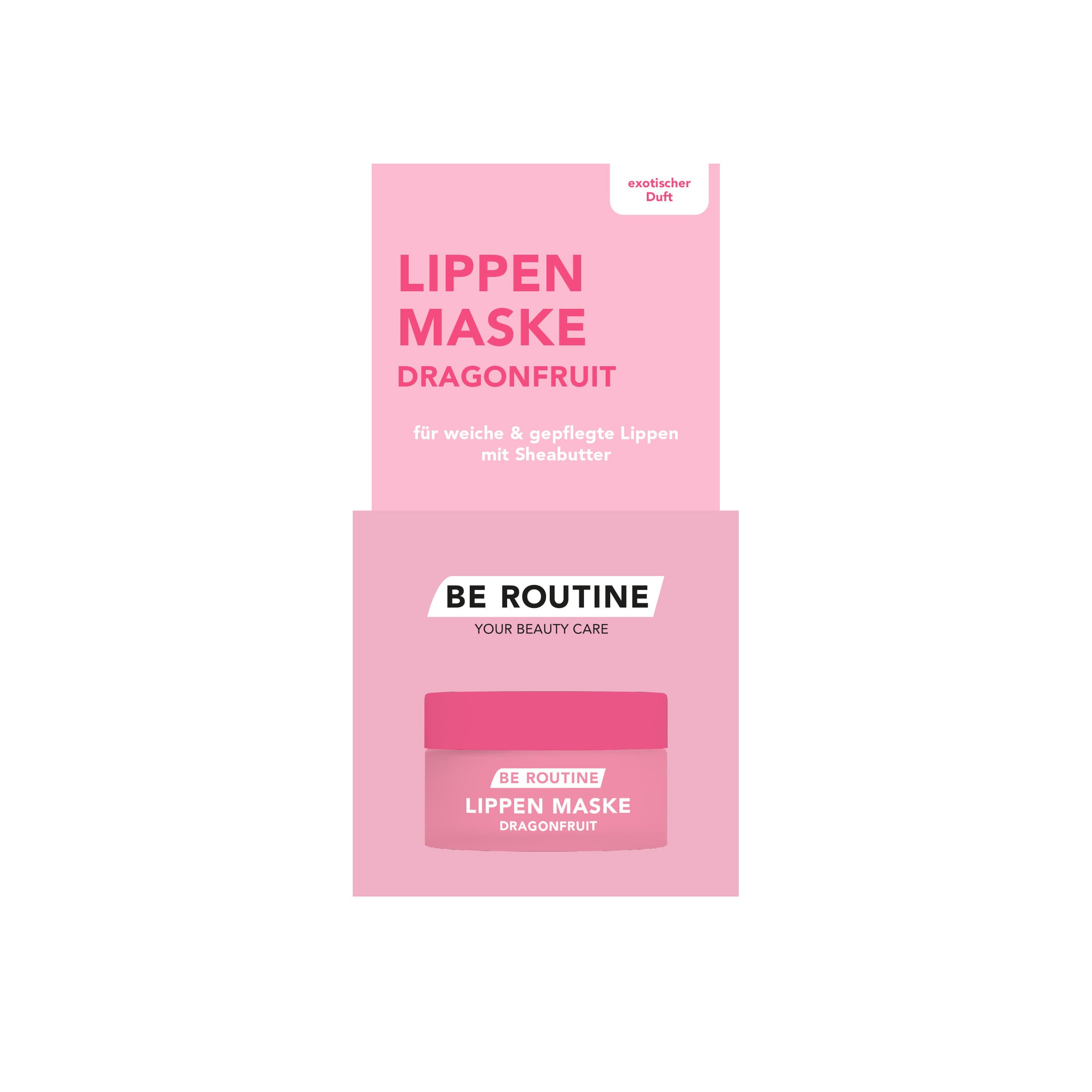 be routine Lippenmaske Dragonfruit
