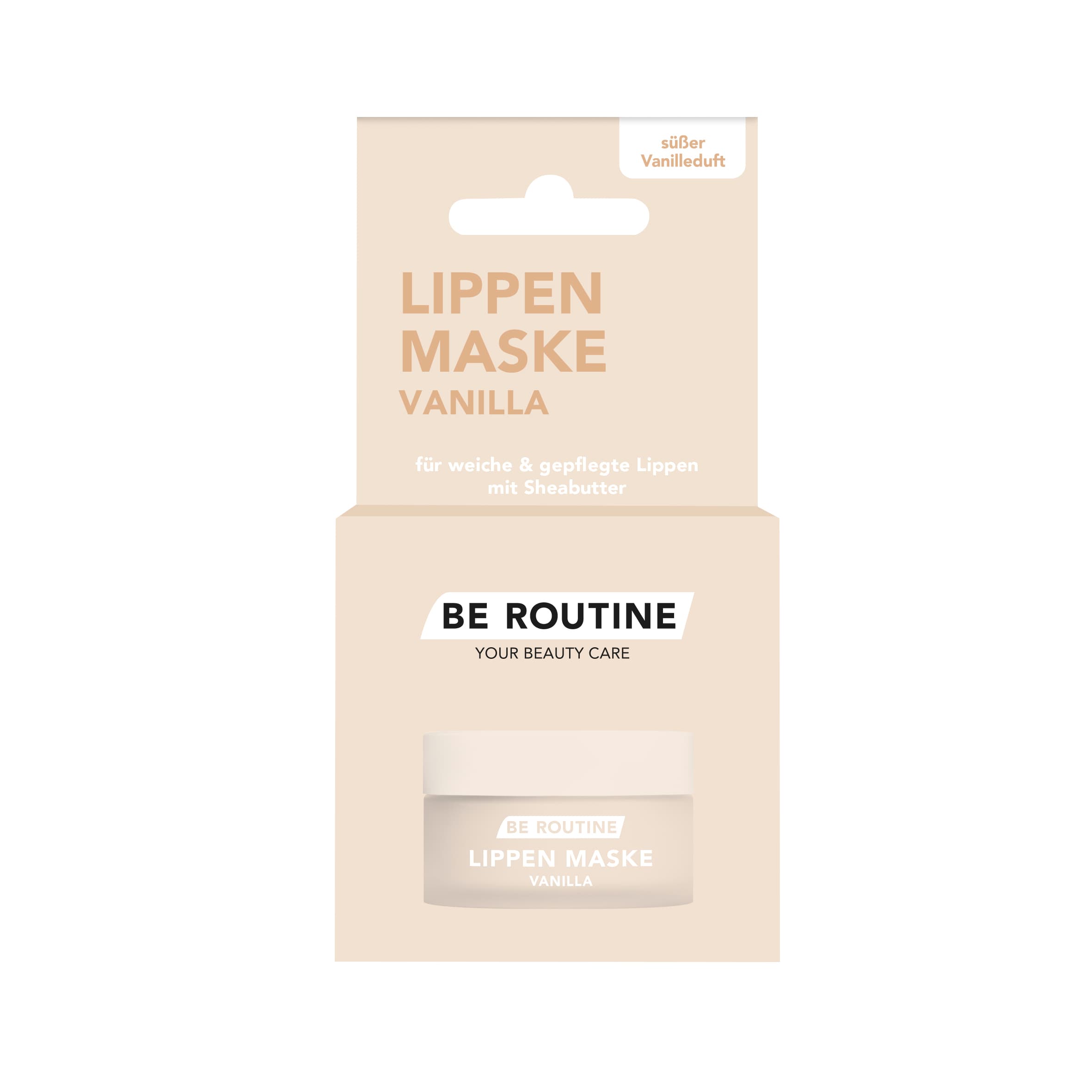 be routine Lippenmaske Vanilla