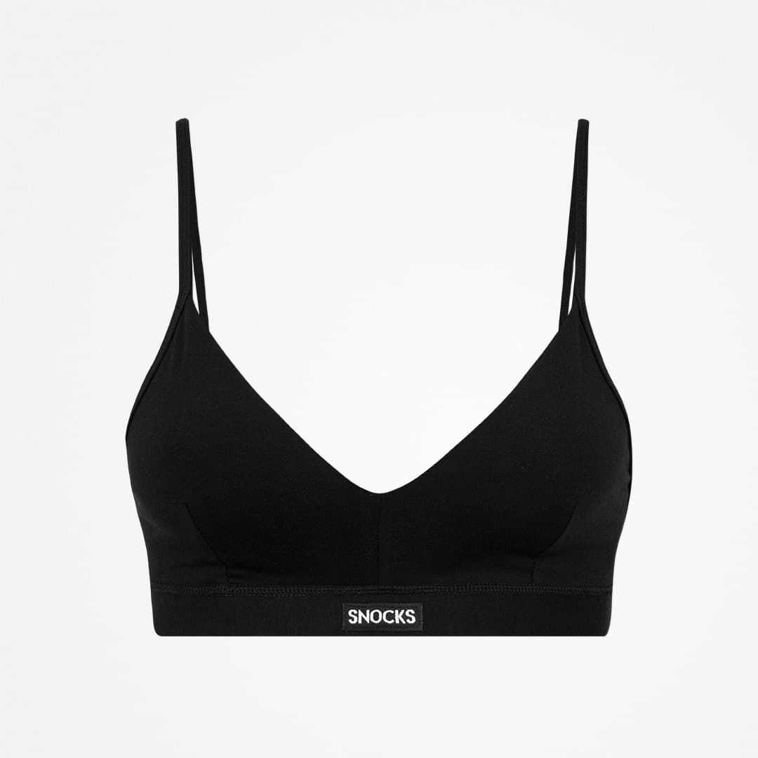 Produktbild SNOCKS Damen Soft-BH Retro aus Bio-Baumwolle 2 von 8