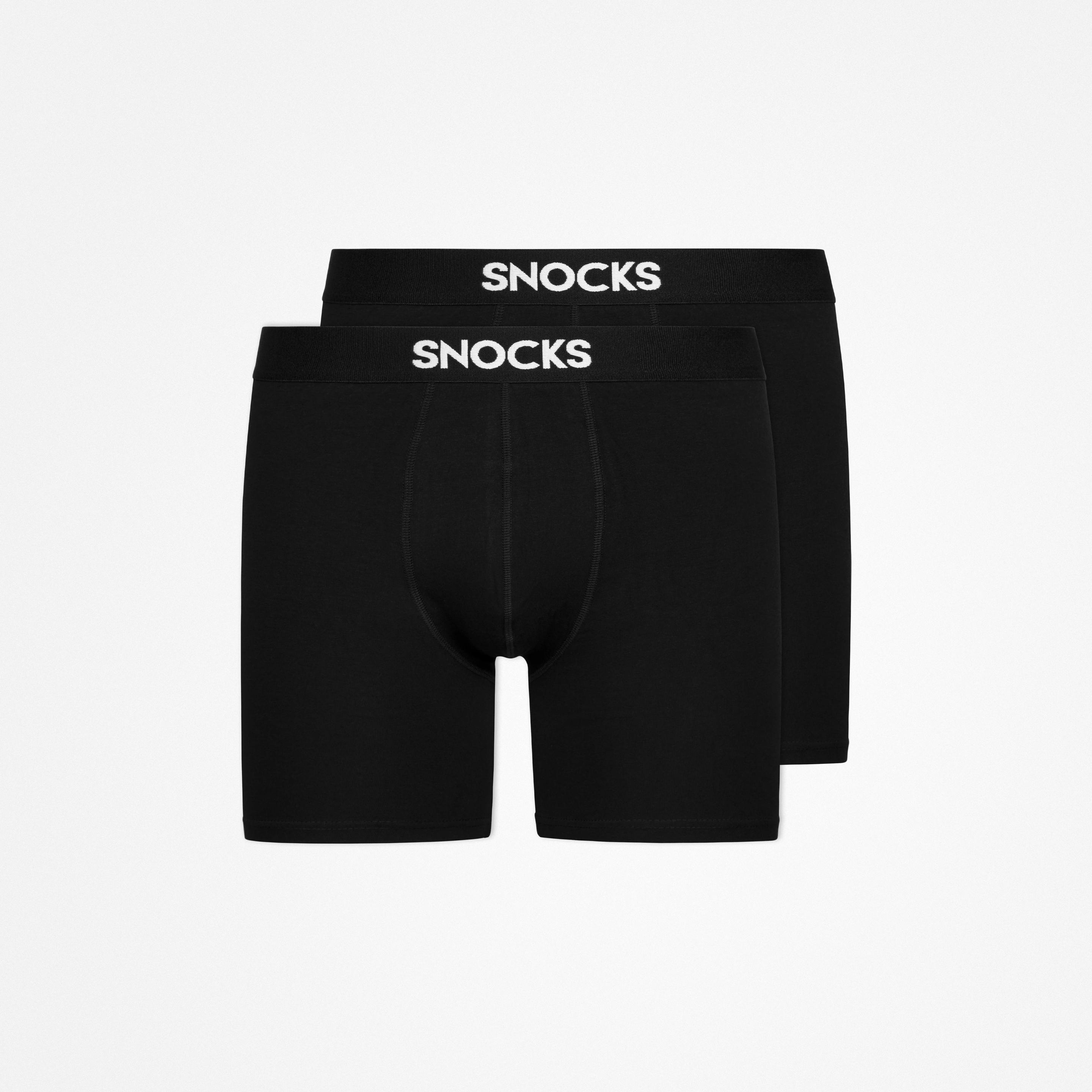Produktbild SNOCKS Herren Long Boxer aus Bio-Baumwolle 2er Pack 2 von 8