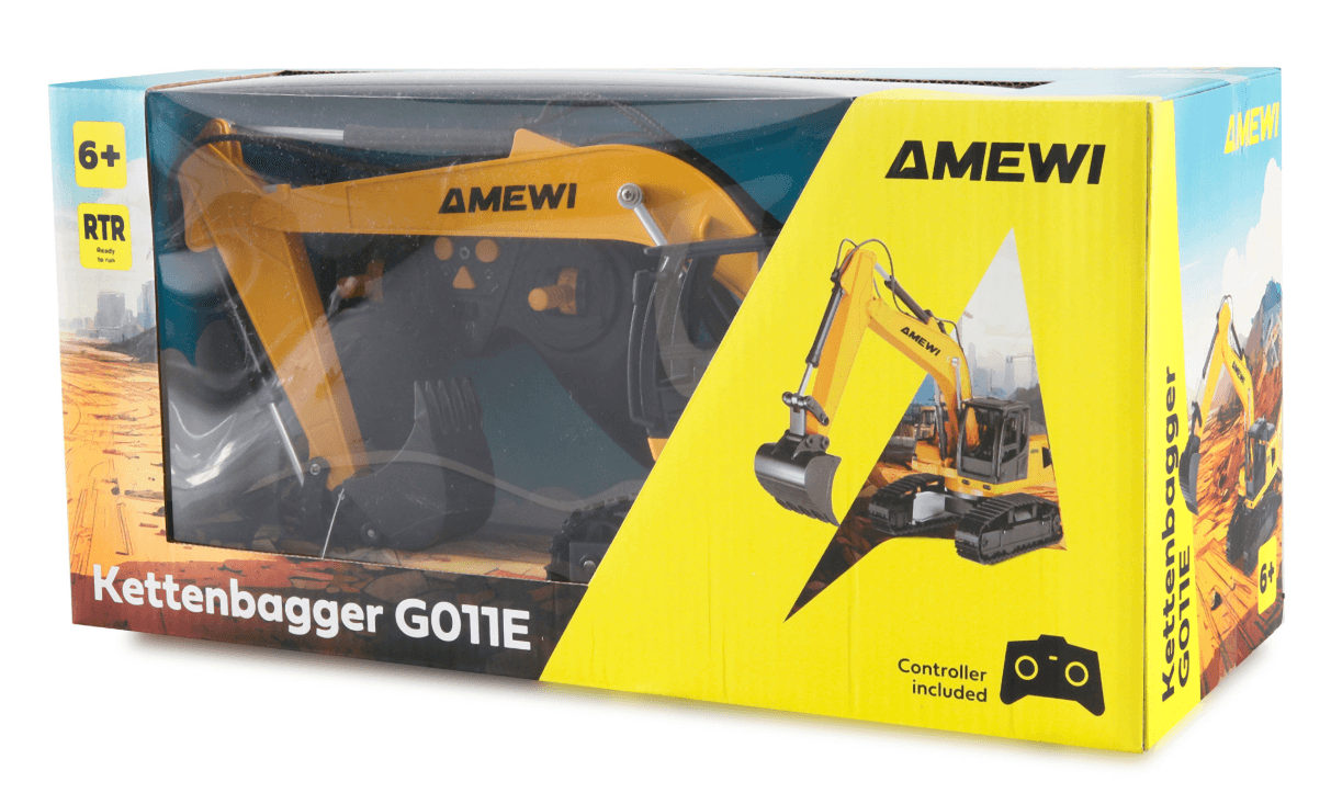 Produktbild Amewi Kettenbagger 9-Kanal 1:24 RTR 8 von 9