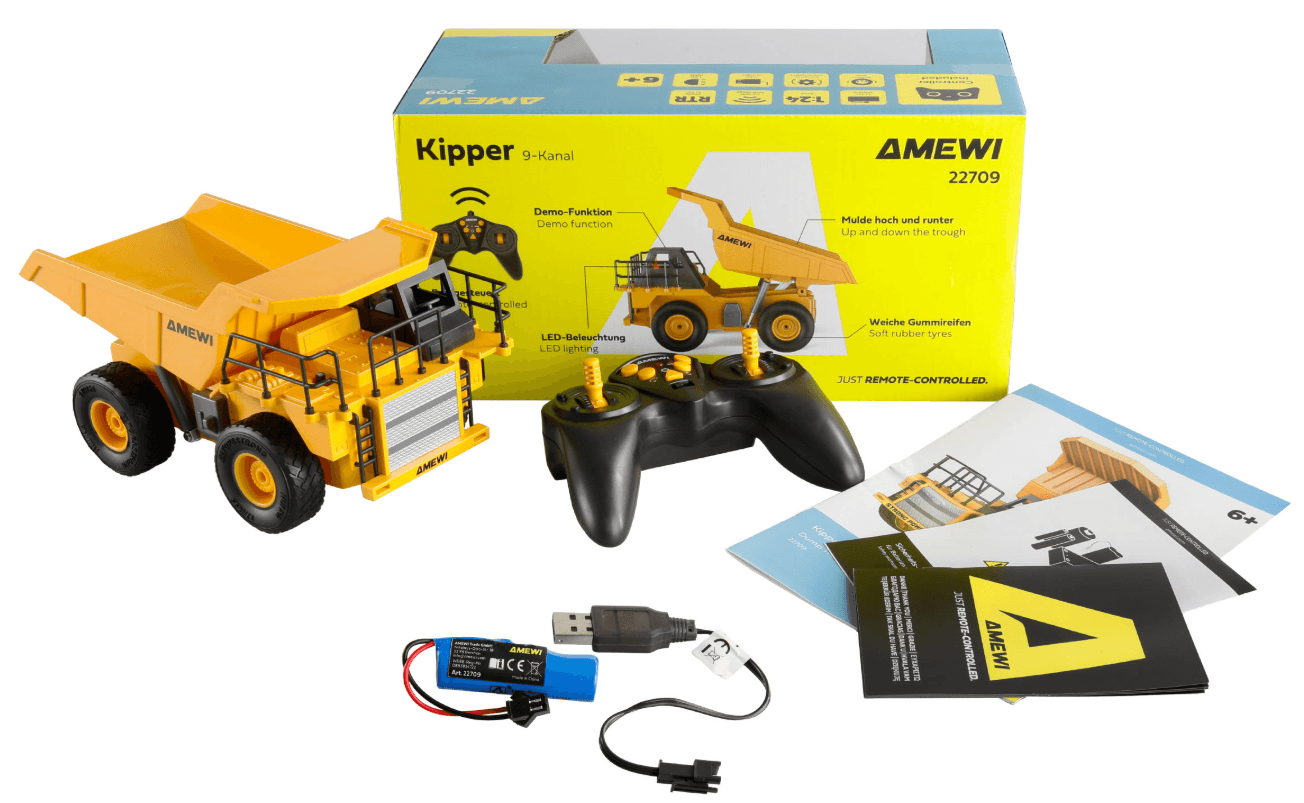 Produktbild Amewi Kipper 9-Kanal 1:24 RTR 9 von 9