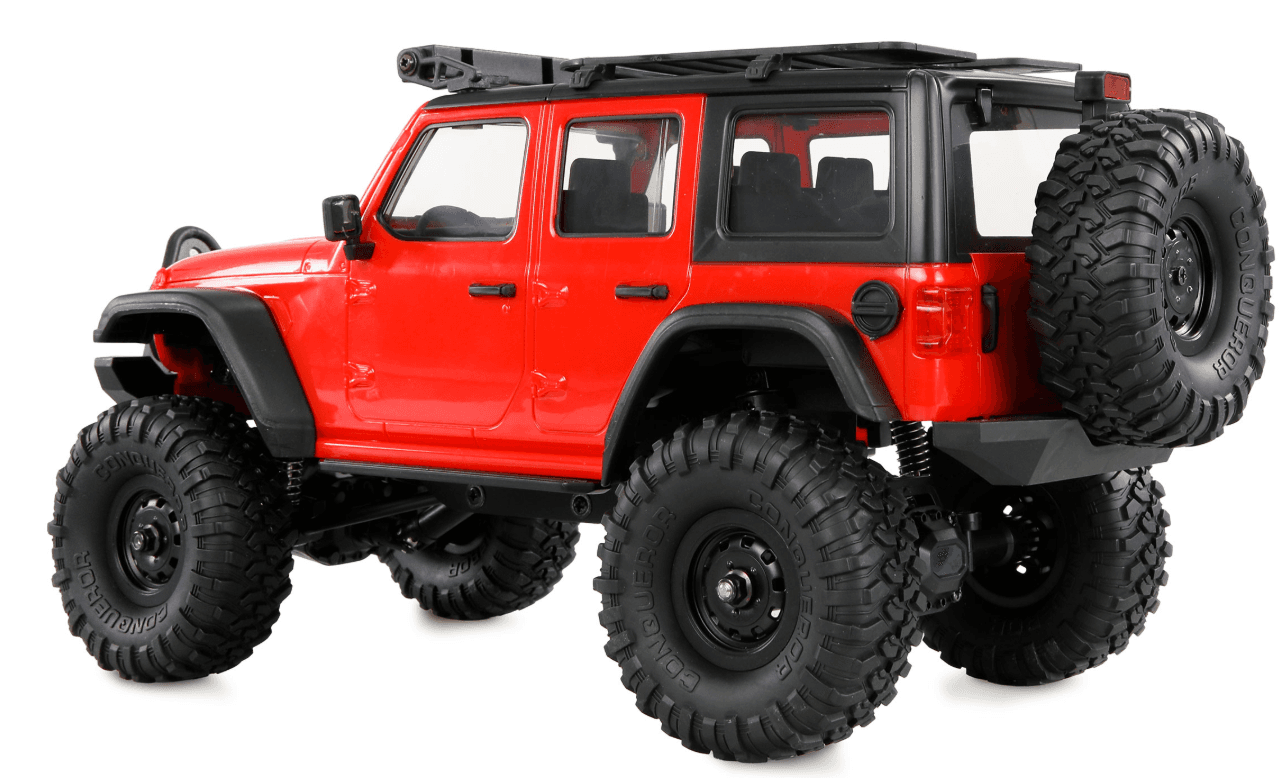 Produktbild Amewi AMXRock Mini Crosstrail Scale Crawler 4WD 1:16 RTR – rot 6 von 8