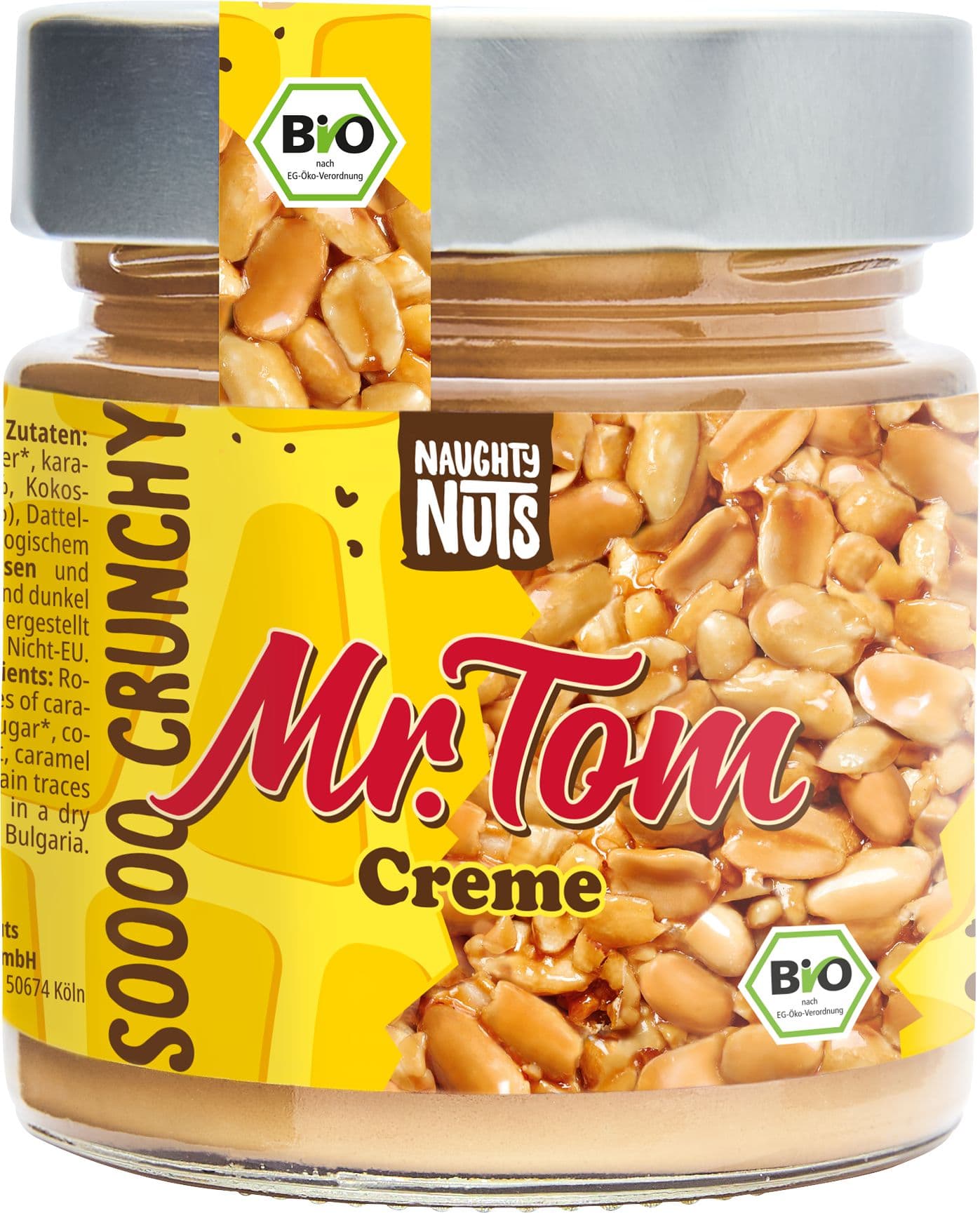 NAUGHTY NUTS Happy Mr. Tom Creme