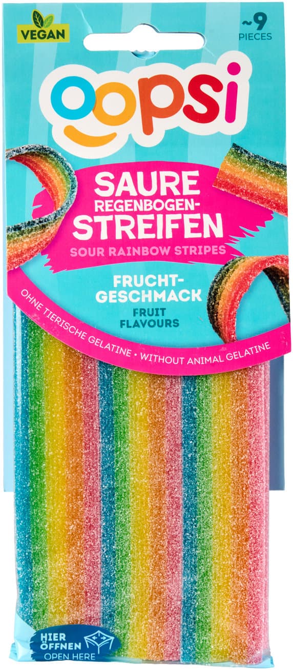 oopsi Saure Streifen Regenbogen