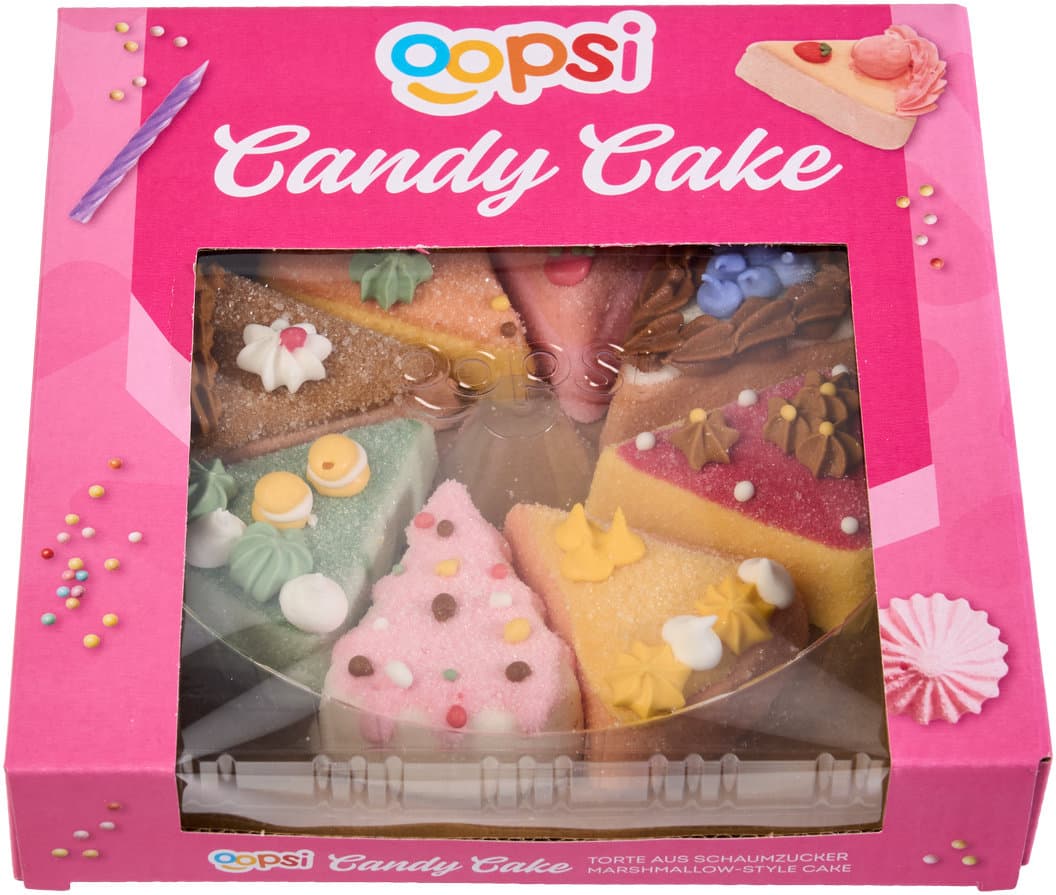 oopsi Candy Cake