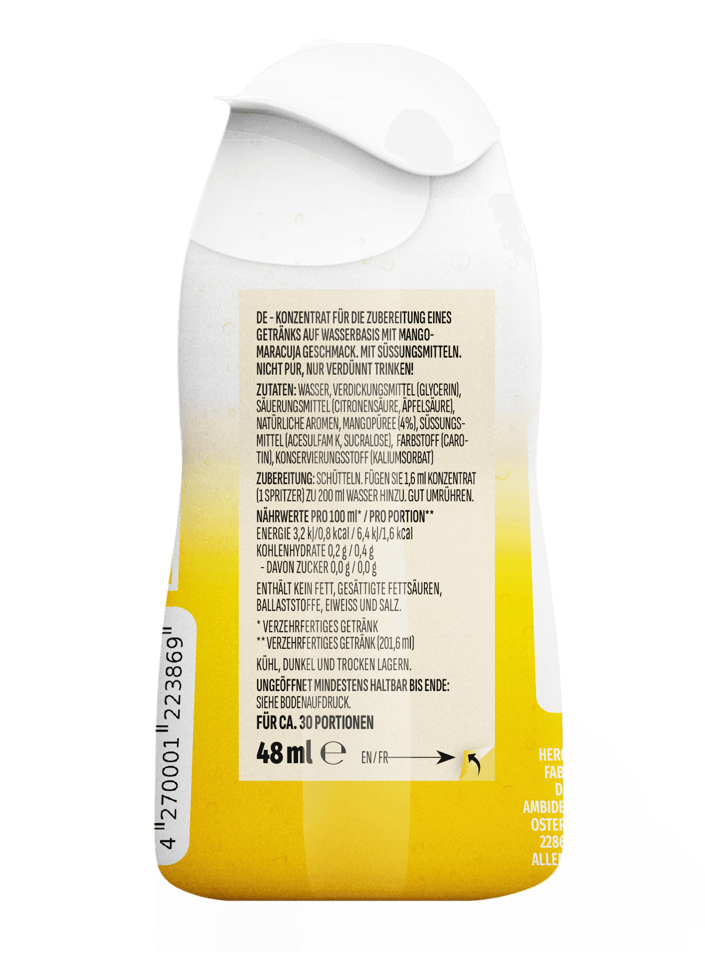 Produktbild Mijuwi Sirup Mango Passion 2 von 2