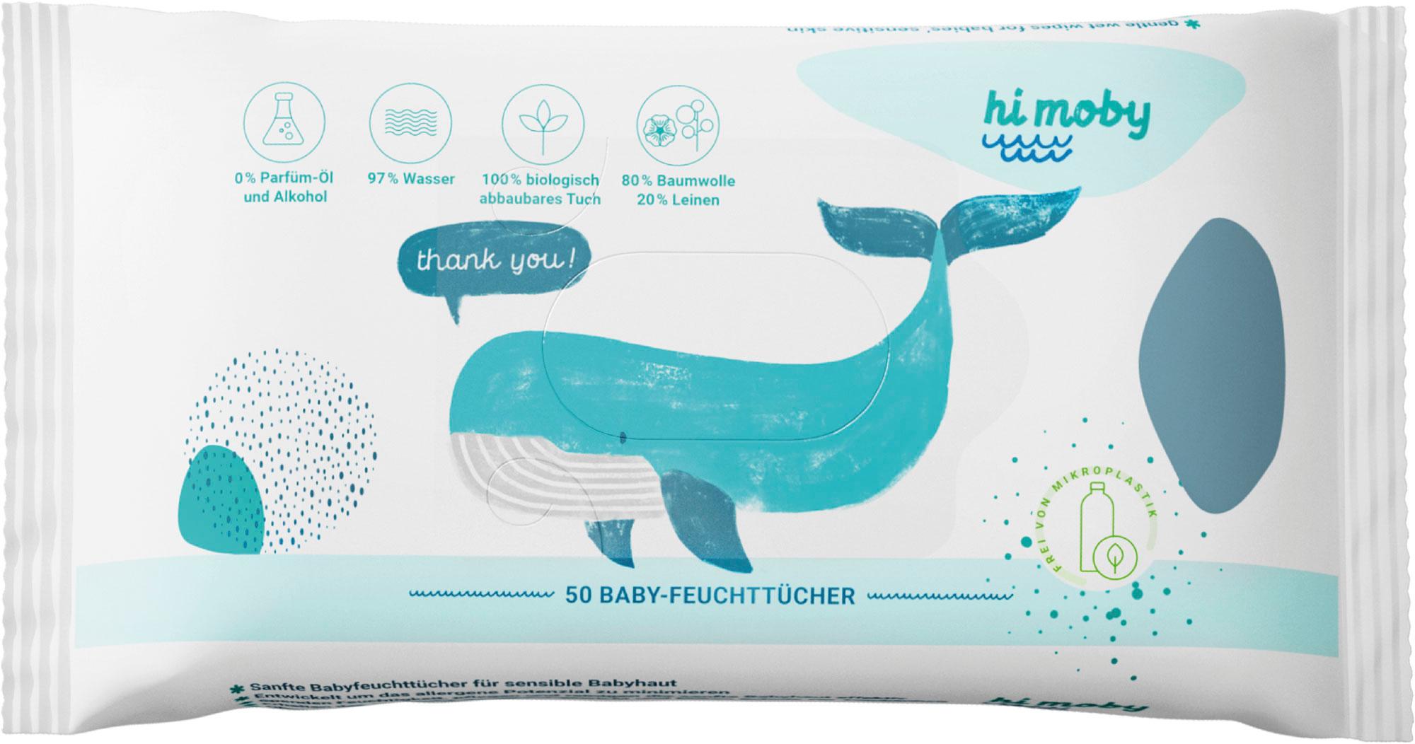 hi moby Feuchttücher Baby