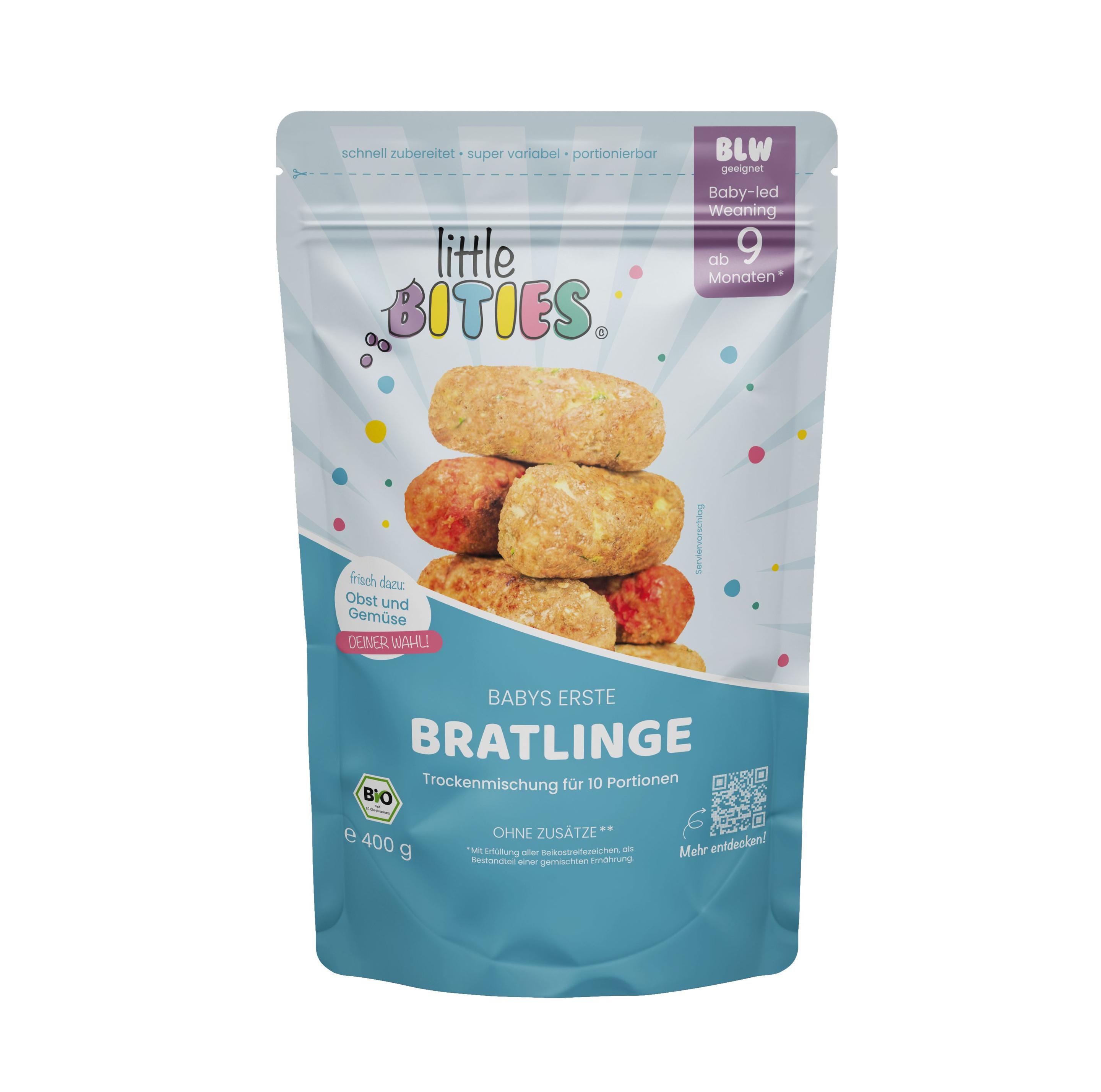 little BITIES Bio Babys erster Bissen Bratlinge