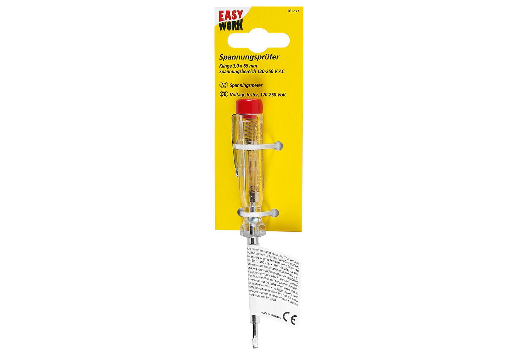 Produktbild EASY WORK Spannungsprüfer 65mm 3 von 3