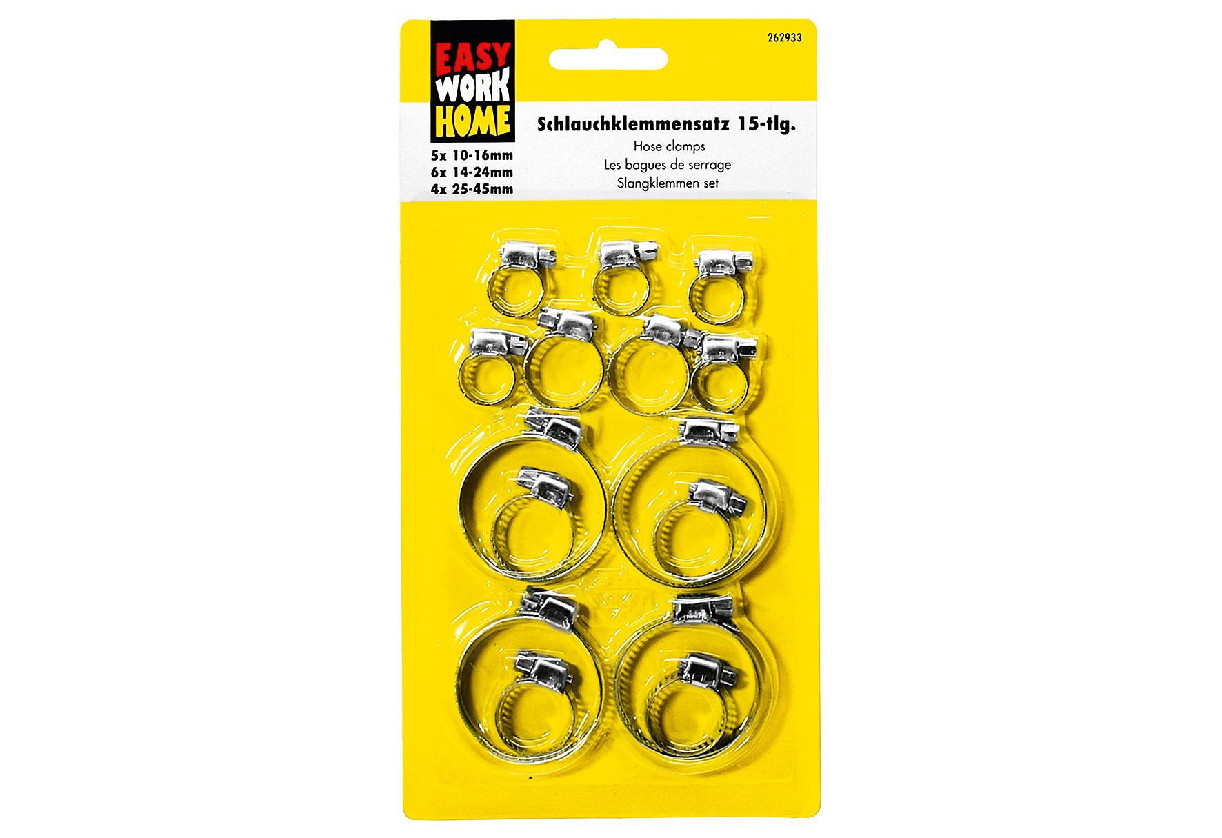 Produktbild EASY WORK Schlauchklemmensatz 15-teilig 3 von 3
