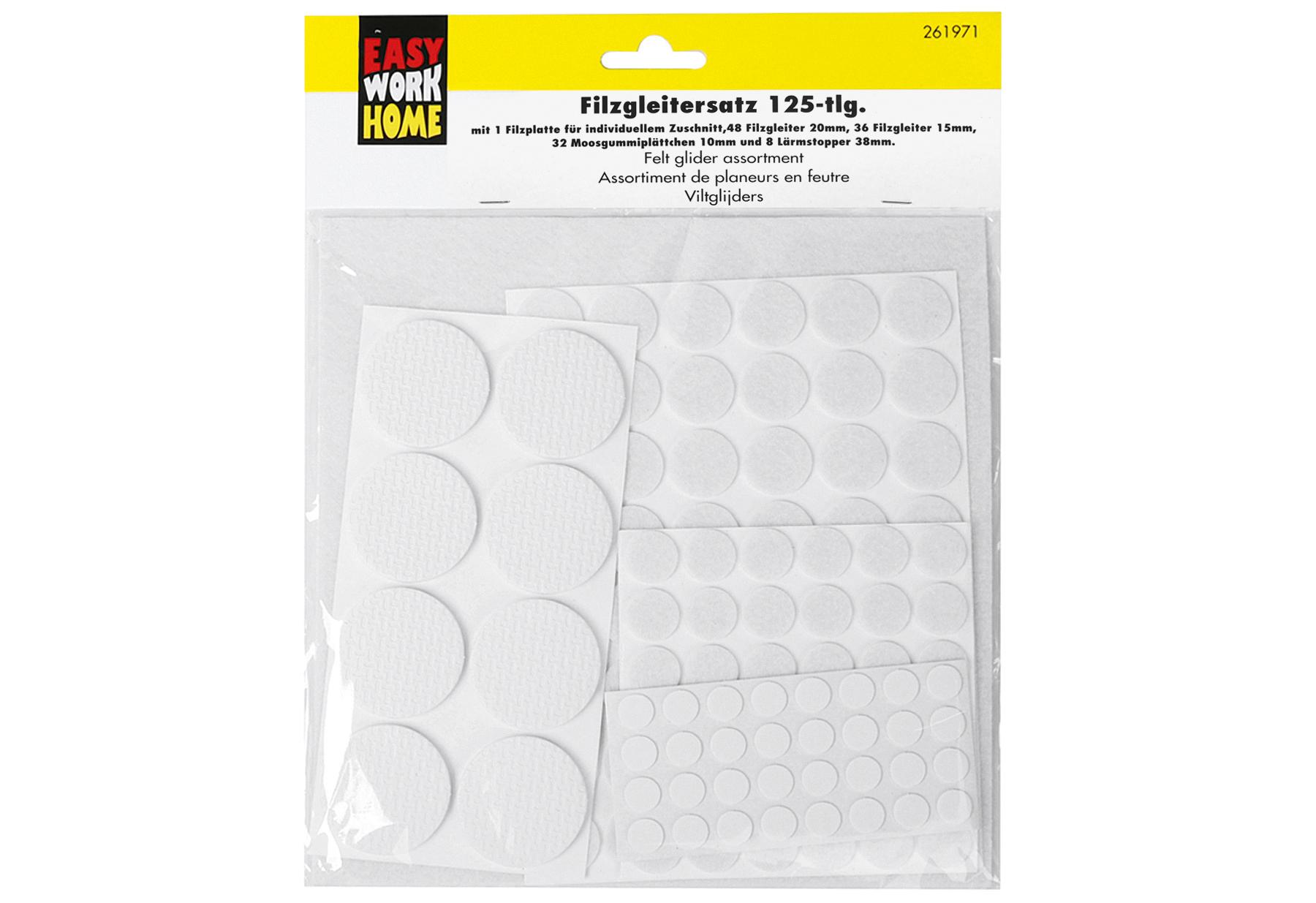 Produktbild EASY WORK Filzgleitersatz 125-teilig 3 von 3