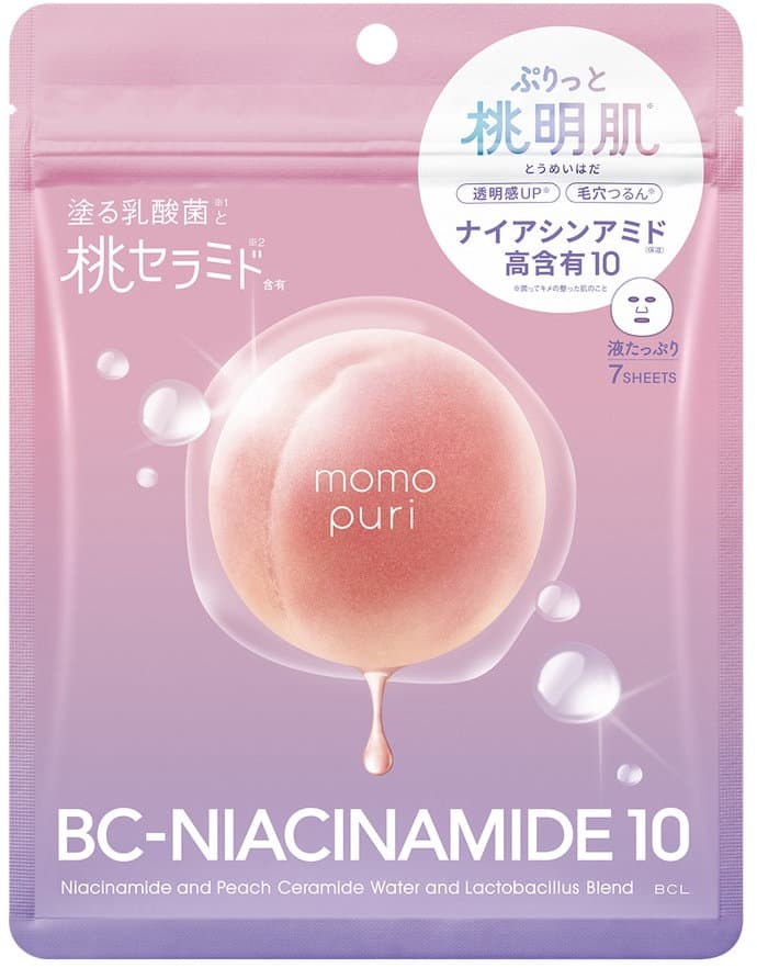 BCL MOMO PURI Moist Barrier Serum Mask BC-Niacinamide 10