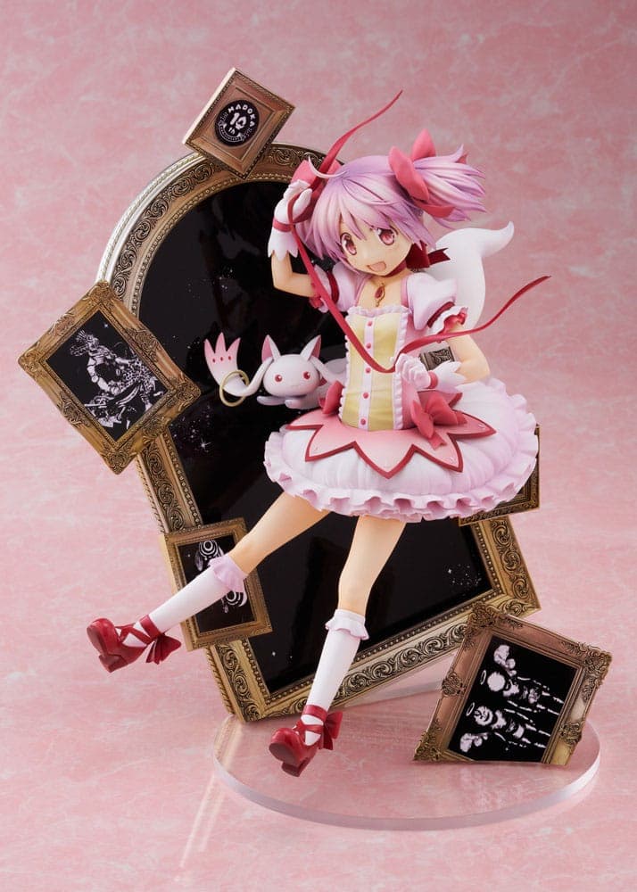 Aniplex Puella Magi Madoka Magica Madoka Kaname & Kyubey 10th Anniversary PVC-Statue 1/7, 25,5 cm