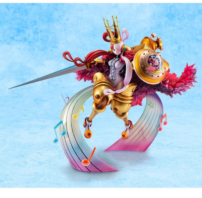 One Piece Red Maximum Portrait Of Pirates PVC Statue Uta I´m Invincible 29 cm