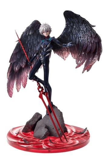 Evangelion: 3.0 + 1.0 Thrice Upon a Time Precious G.E.M. Serie PVC Statue Kaworu Nagisa 15th Anniversary Ver. 30 cm