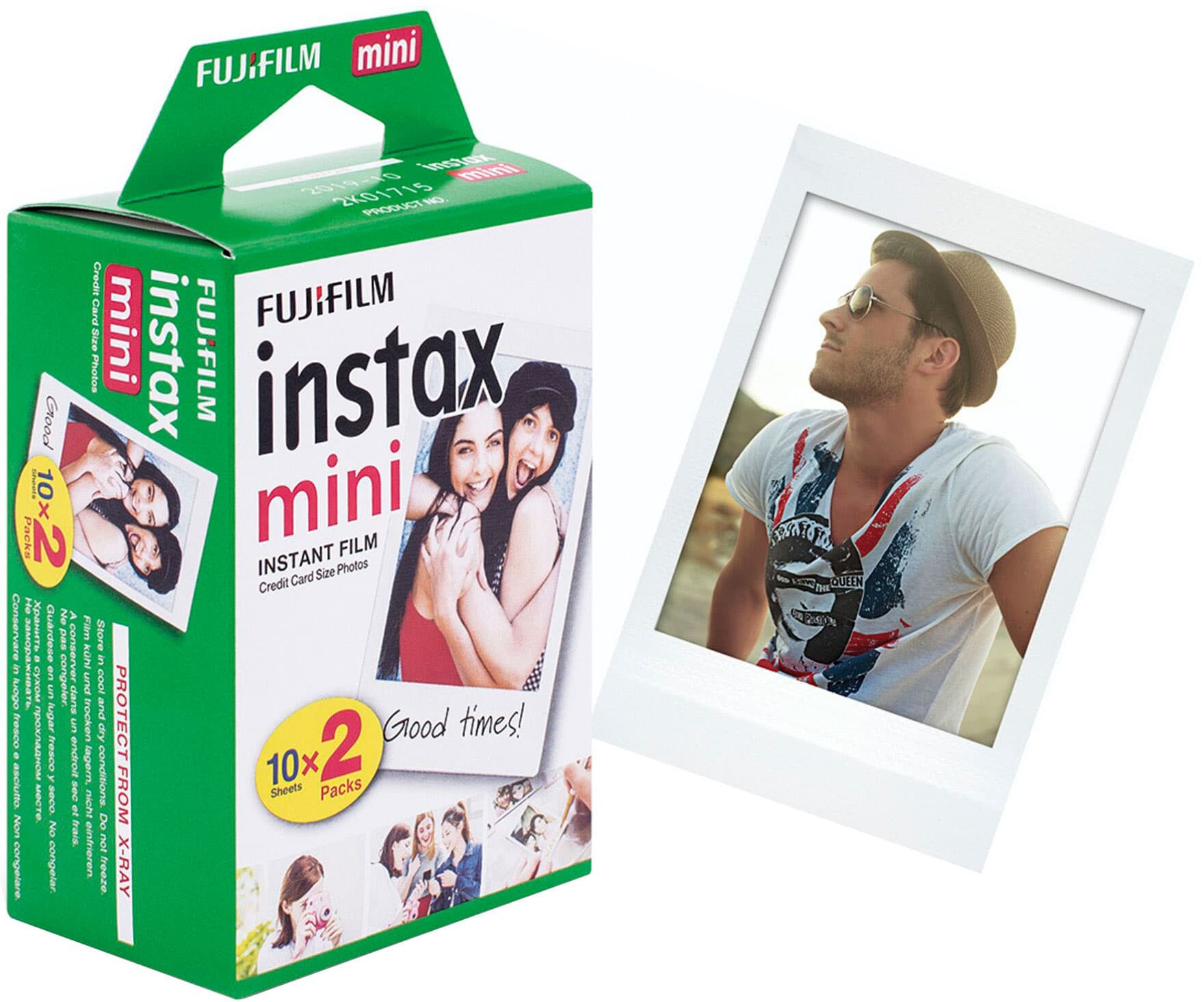 Fujifilm instax mini Film white frame 2er Pack online bestellen | MÜLLER