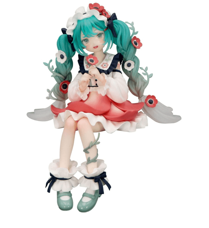 Hatsune Miku Noodle Stopper PVC Statue Hatsune Miku Flower Fairy Anemone 14 cm