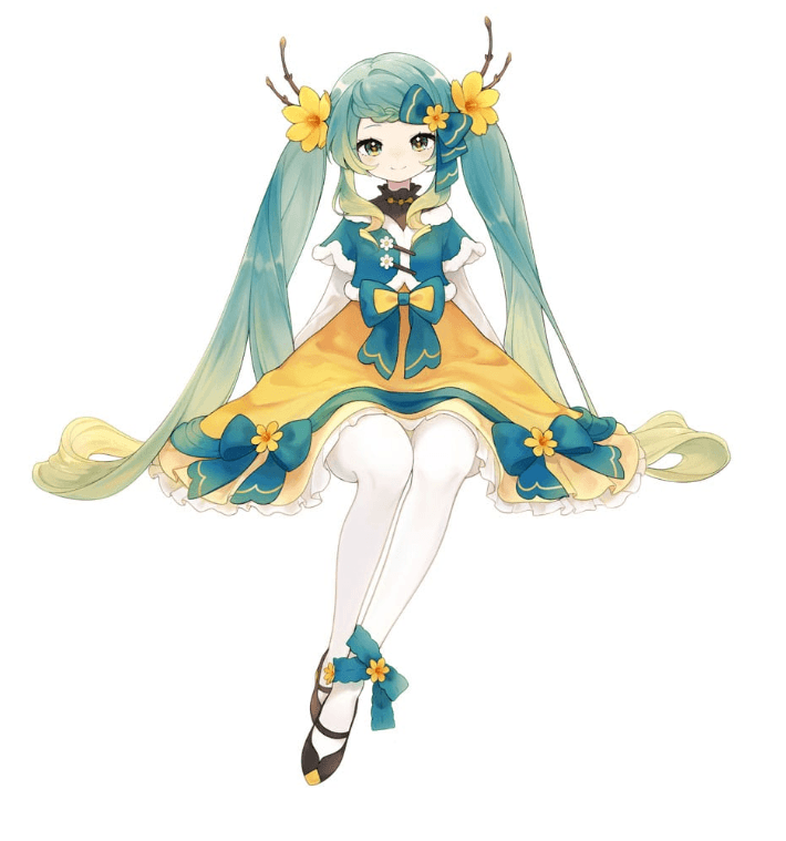 Hatsune Miku Noodle Stopper PVC Statue Hatsune Miku 2025 Chinese New Year Ver. 14 cm