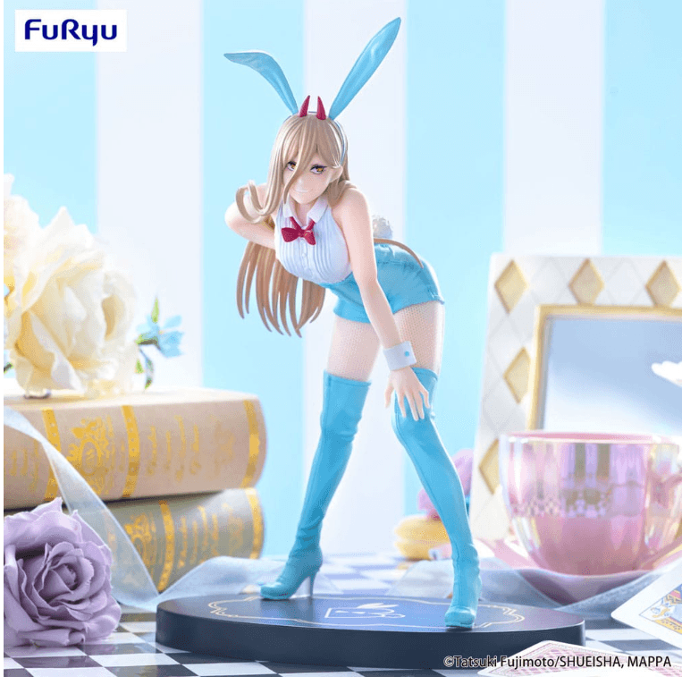 Chainsaw Man BiCute Bunnies PVC Statue Power Light Blue Color Ver. 30 cm
