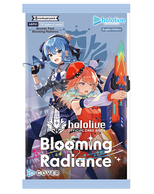 hololive OFFICIAL CARD GAME Booster Pack – Blooming Radiance, Booster Pack