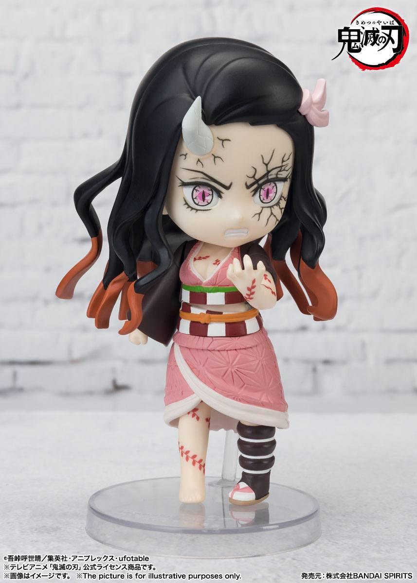 Produktbild Demon Slayer: Kimetsu no Yaiba Figuarts mini Actionfigur Nezuko Kamado Demon Form Advancing Ver. 9 cm 5 von 5