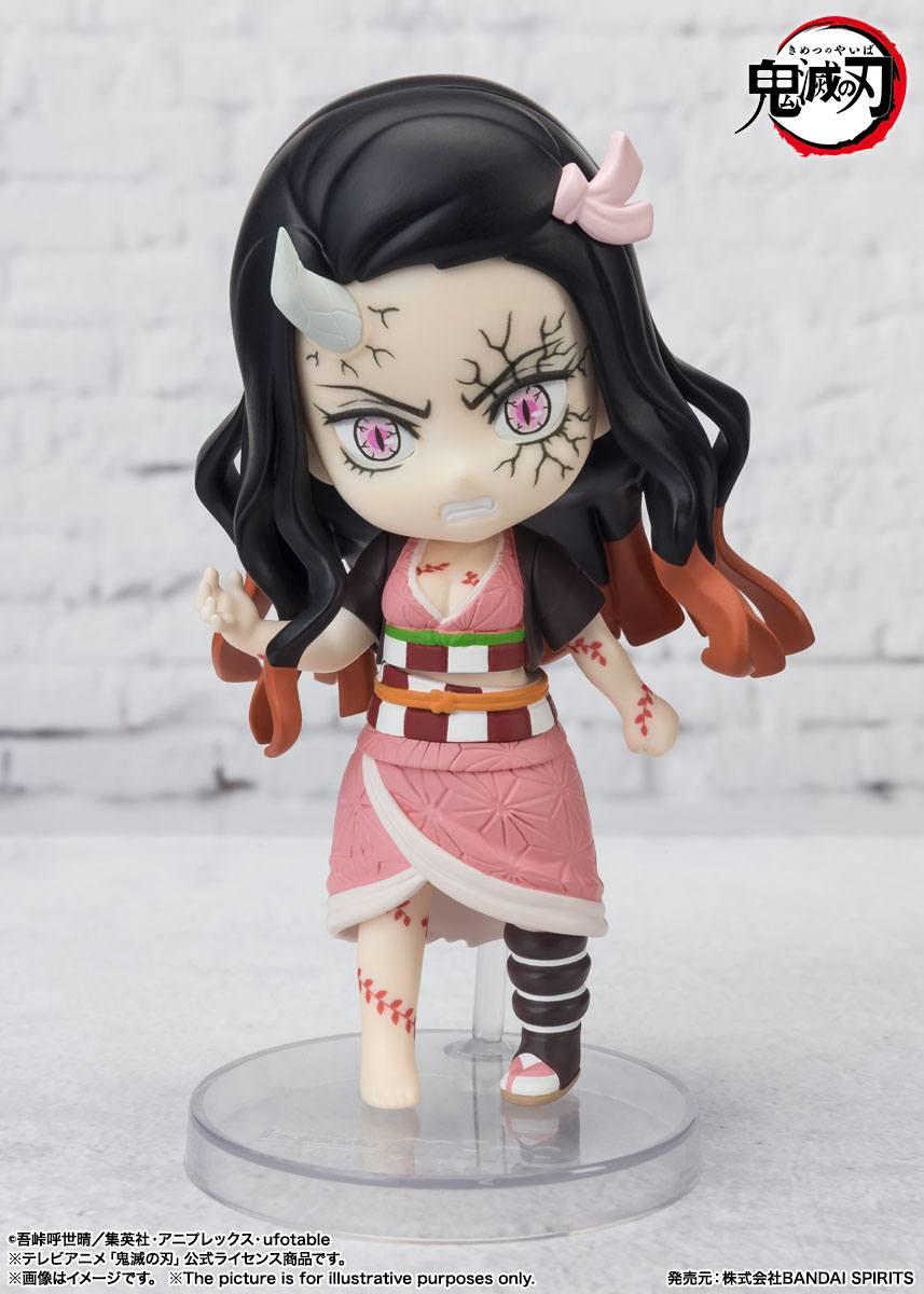 Produktbild Demon Slayer: Kimetsu no Yaiba Figuarts mini Actionfigur Nezuko Kamado Demon Form Advancing Ver. 9 cm 4 von 5