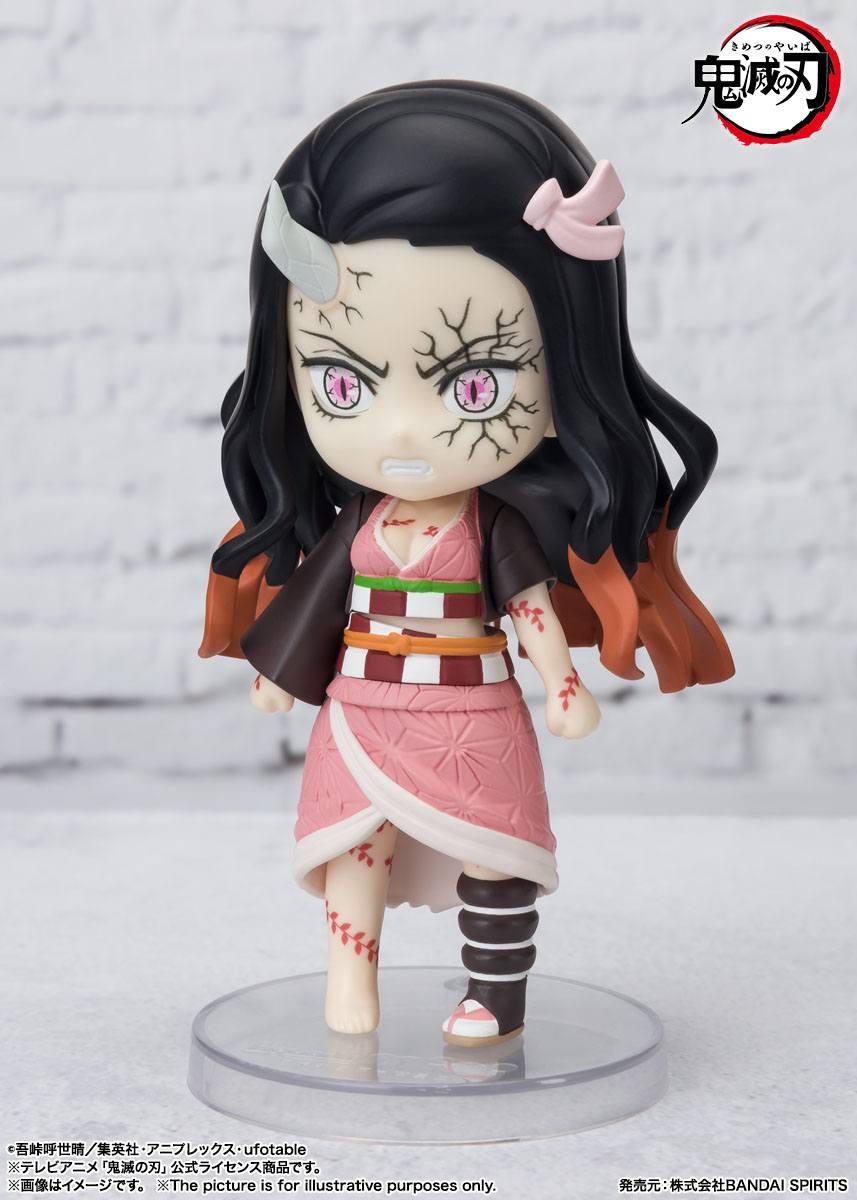 Produktbild Demon Slayer: Kimetsu no Yaiba Figuarts mini Actionfigur Nezuko Kamado Demon Form Advancing Ver. 9 cm 2 von 5