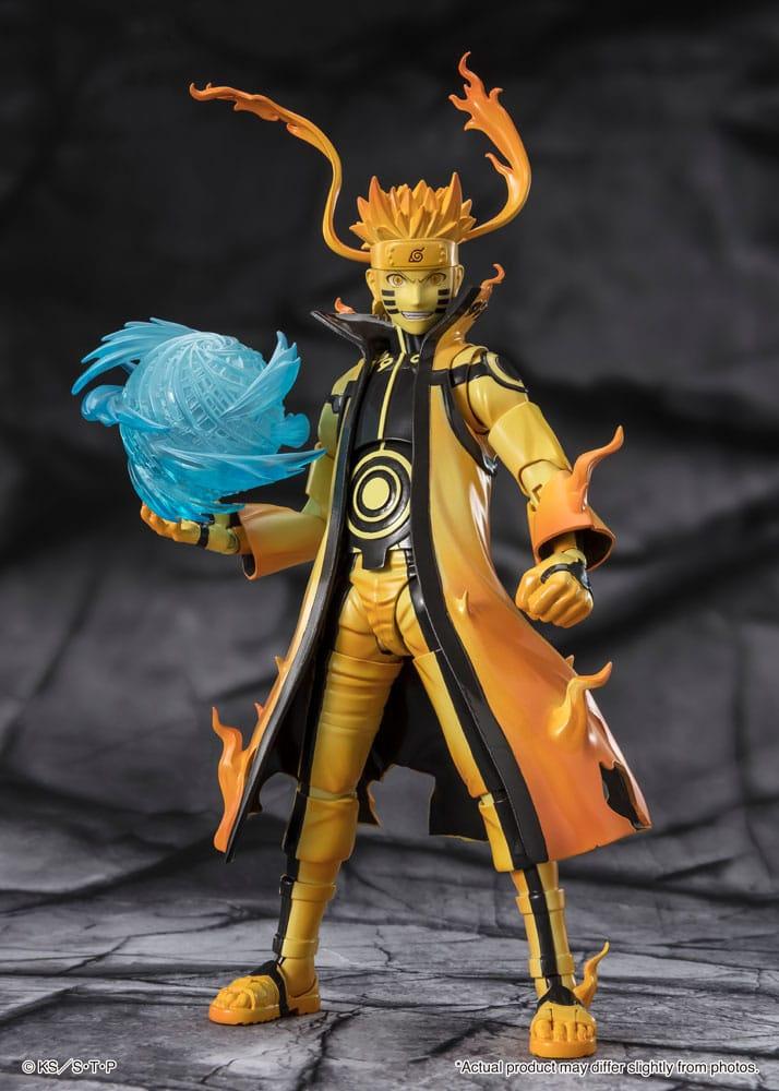 Produktbild Naruto S.H. Figuarts Actionfigur Naruto Uzumaki (Kurama Link Mode) - Courageous Strength That Binds - 15 cm 2 von 11
