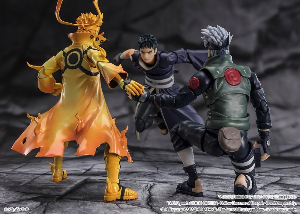 Produktbild Naruto S.H. Figuarts Actionfigur Naruto Uzumaki (Kurama Link Mode) - Courageous Strength That Binds - 15 cm 4 von 11