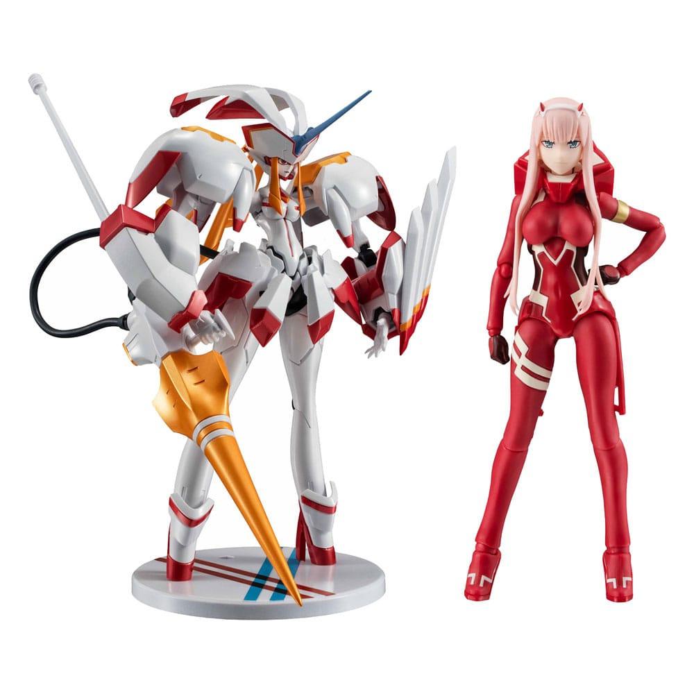 Darling in the Franxx S.H. Figuarts x The Robot Spirits Actionfigur Zero Two&Strelizia 5th Anniversary Set 16 cm