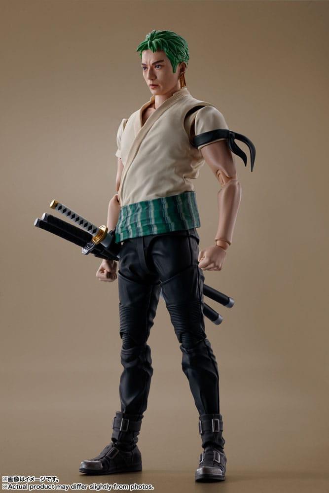 Produktbild One Piece S.H. Figuarts Actionfigur Roronoa Zoro (Netflix) 14 cm 5 von 10