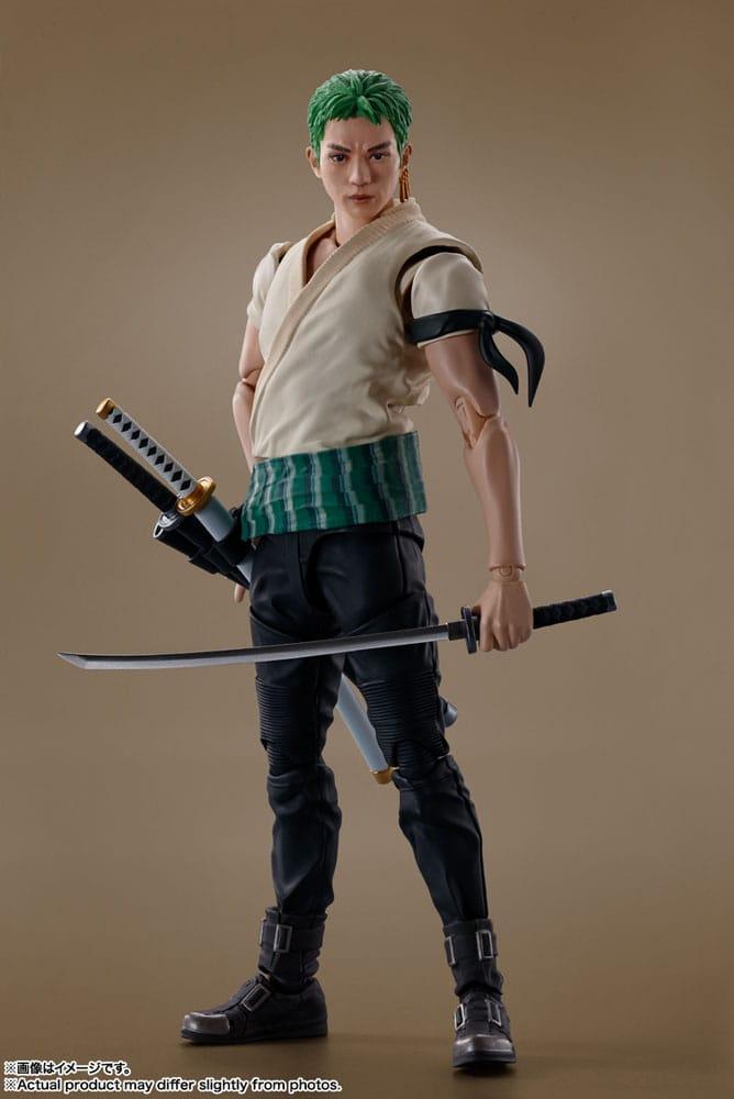Produktbild One Piece S.H. Figuarts Actionfigur Roronoa Zoro (Netflix) 14 cm 4 von 10