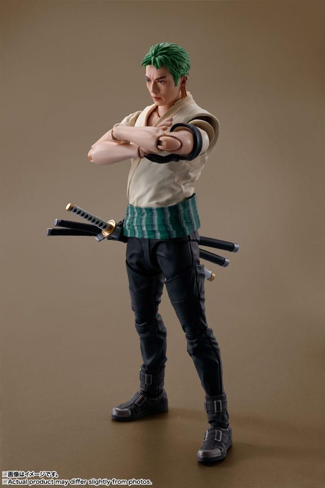 Produktbild One Piece S.H. Figuarts Actionfigur Roronoa Zoro (Netflix) 14 cm 3 von 10