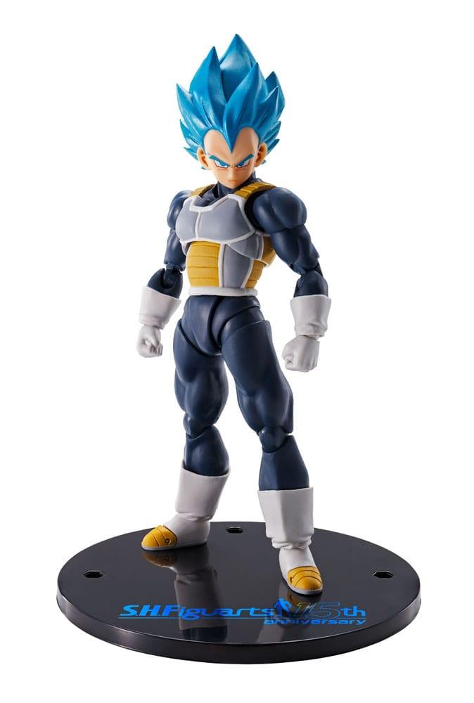Produktbild Dragon Ball Super S.H. Figuarts Actionfigur Vegeta Super Saiyan Blue (15th Anniversary Version) 14 cm 3 von 3