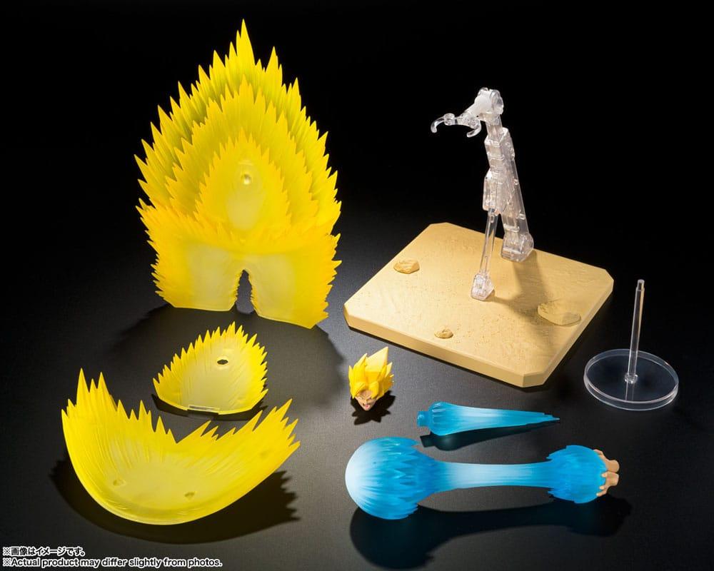 Produktbild Dragon Ball Z S.H. Figuarts Zubehör-Set Super Saiyan Son Goku's Effekt Parts Set Teleport Kamehameha 5 von 7