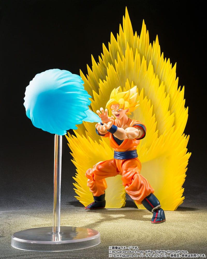 Produktbild Dragon Ball Z S.H. Figuarts Zubehör-Set Super Saiyan Son Goku's Effekt Parts Set Teleport Kamehameha 2 von 7