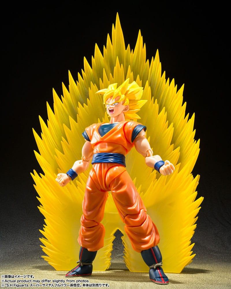 Produktbild Dragon Ball Z S.H. Figuarts Zubehör-Set Super Saiyan Son Goku's Effekt Parts Set Teleport Kamehameha 6 von 7