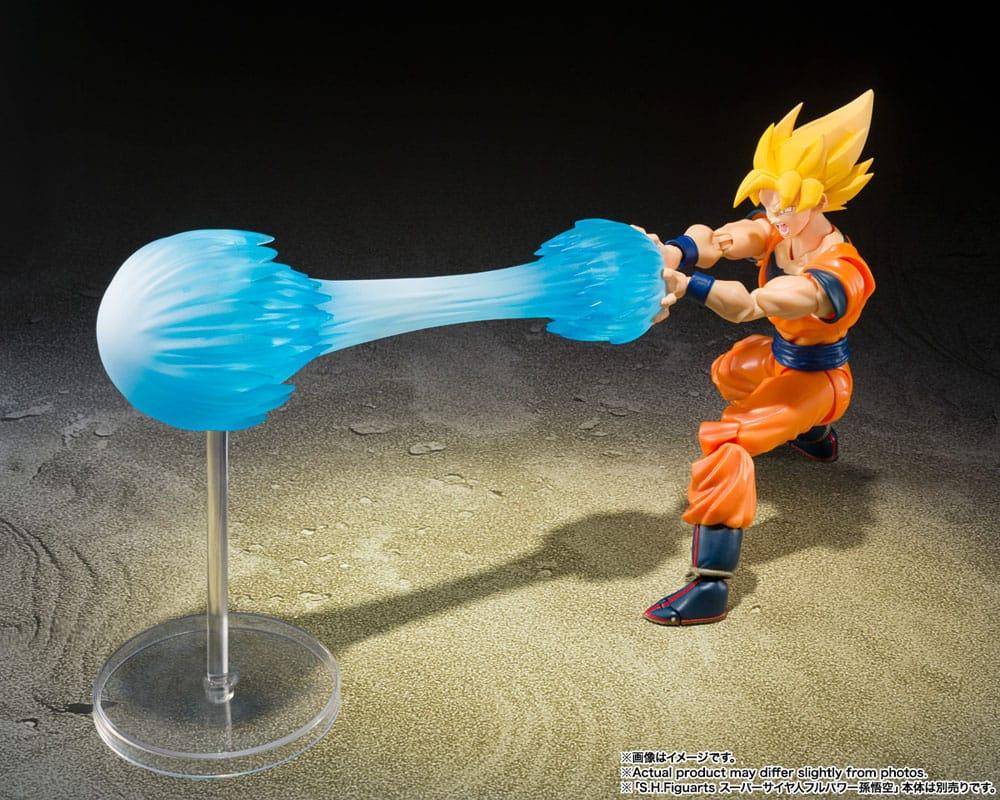 Produktbild Dragon Ball Z S.H. Figuarts Zubehör-Set Super Saiyan Son Goku's Effekt Parts Set Teleport Kamehameha 7 von 7