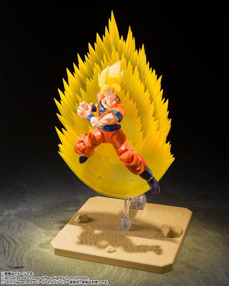 Produktbild Dragon Ball Z S.H. Figuarts Zubehör-Set Super Saiyan Son Goku's Effekt Parts Set Teleport Kamehameha 3 von 7