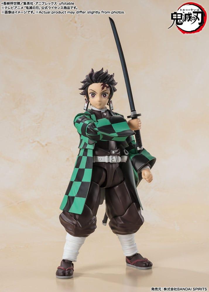 Produktbild Demon Slayer: Kimetsu no Yaiba S.H. Figuarts Actionfigur Tanjiro Kamado 14 cm 4 von 9