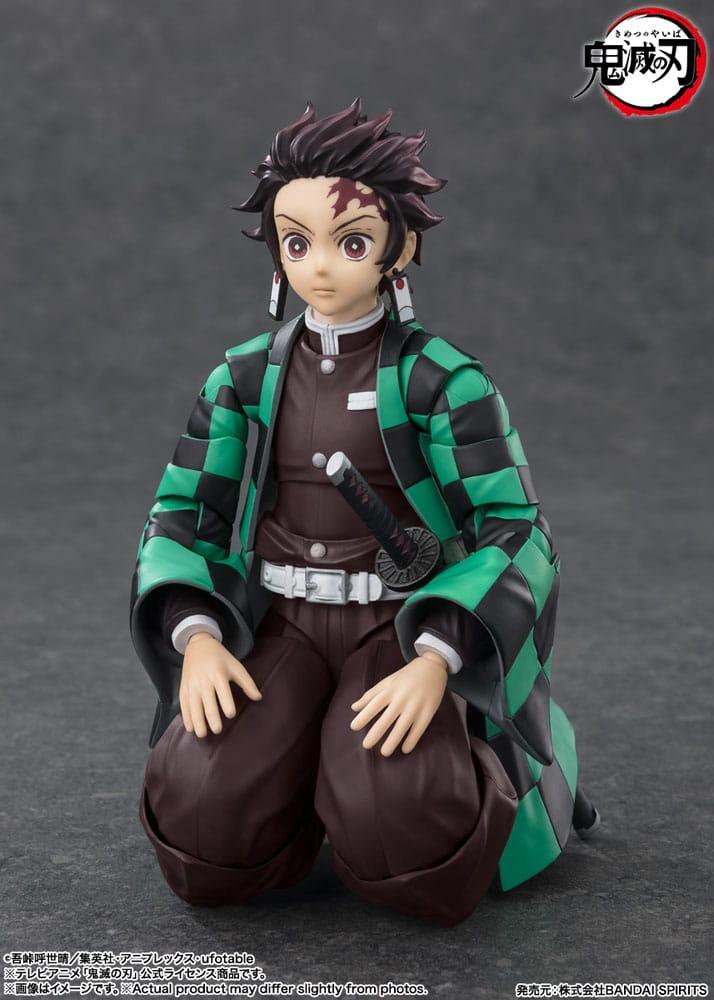 Produktbild Demon Slayer: Kimetsu no Yaiba S.H. Figuarts Actionfigur Tanjiro Kamado 14 cm 9 von 9