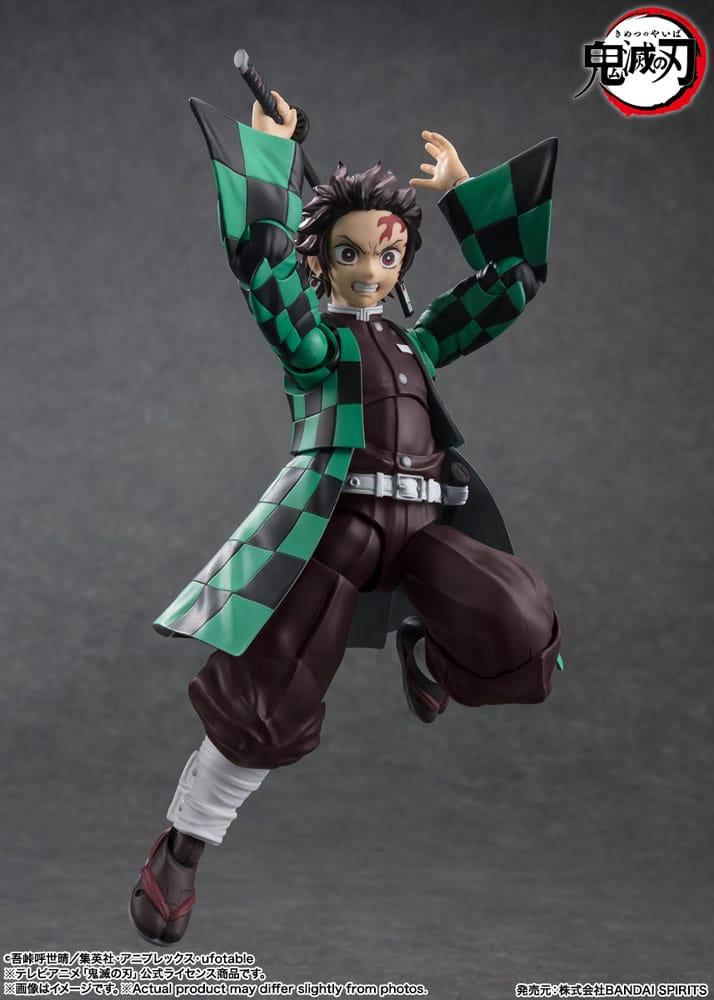 Produktbild Demon Slayer: Kimetsu no Yaiba S.H. Figuarts Actionfigur Tanjiro Kamado 14 cm 7 von 9