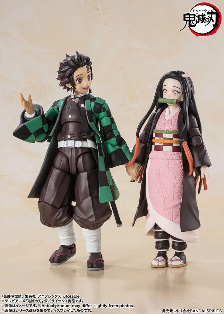 Produktbild Demon Slayer: Kimetsu no Yaiba S.H. Figuarts Actionfigur Tanjiro Kamado 14 cm 6 von 9