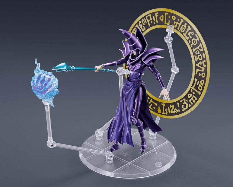 Produktbild Yu-Gi-Oh! S.H. MonsterArts Actionfigur Dark Magician 19 cm 2 von 3