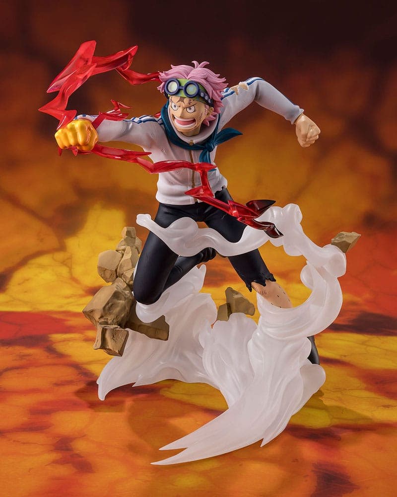 Bandai Spirits One Piece Figuarts ZERO Koby Honesty Impact Sammelfigur 15,5 cm