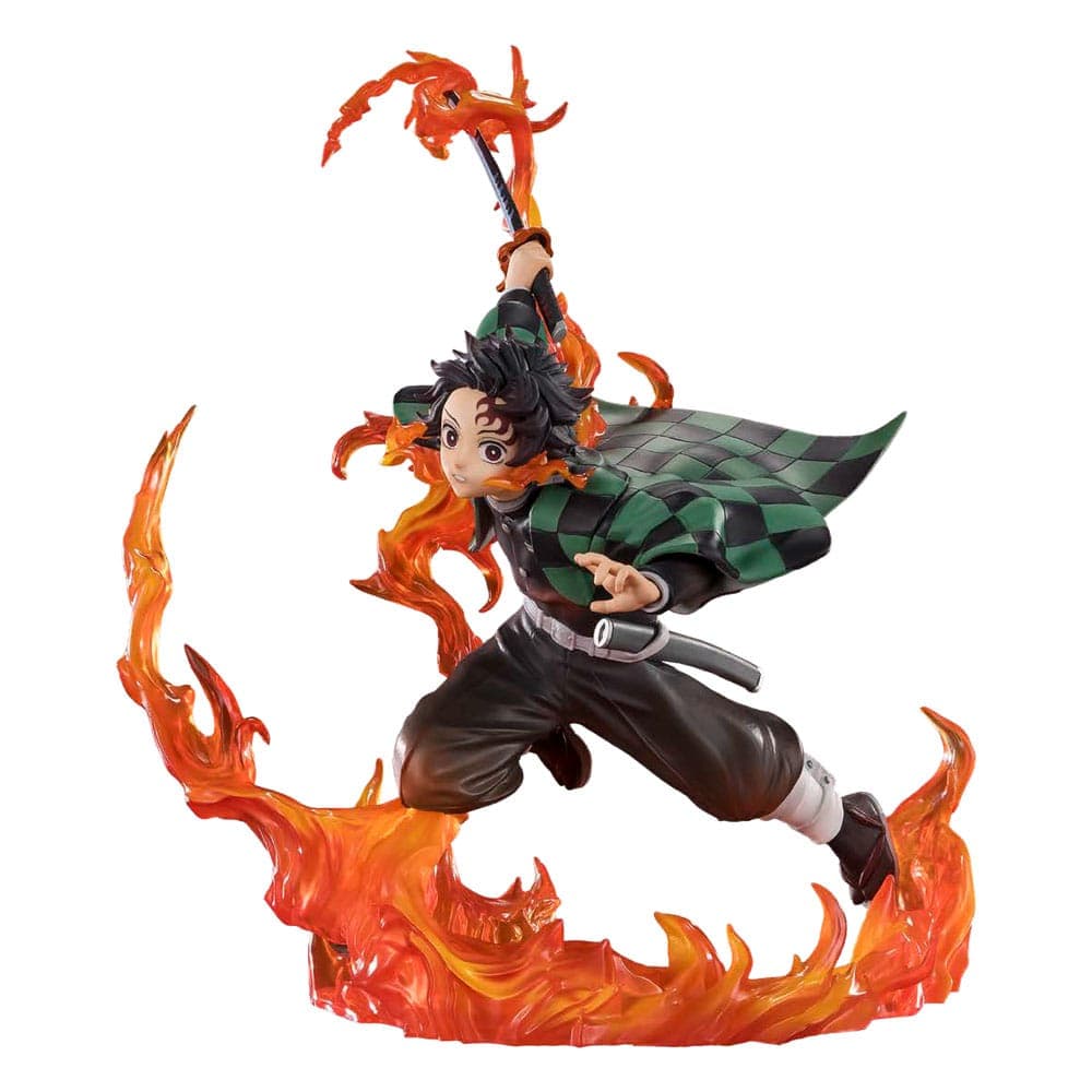 Bandai Spirits Demon Slayer Figuarts ZERO Tanjiro Kamado Rengoku Sword Guard Ver. 19,5 cm