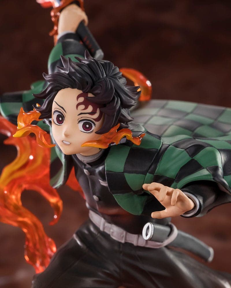 Bandai Spirits Demon Slayer Figuarts ZERO Tanjiro Kamado Rengoku Sword Guard Ver. 19,5 cm