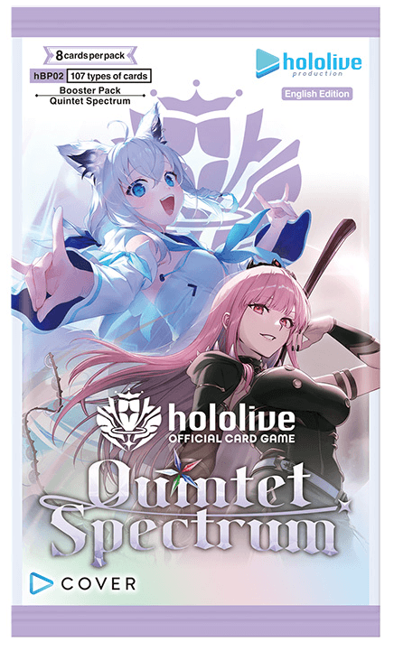 hololive OFFICIAL CARD GAME Booster Pack – Quintet Spectrum
